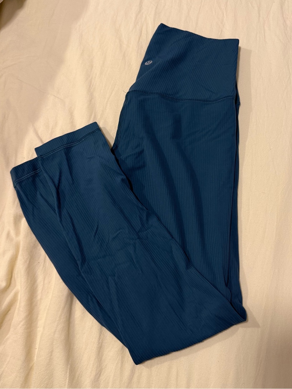 lululemon align green jasper ribbed leggings with pockets
